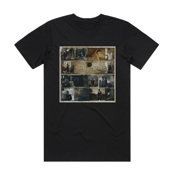 Paul van Dyk Hands On In Between 1 Album Cover T-Shirt Black