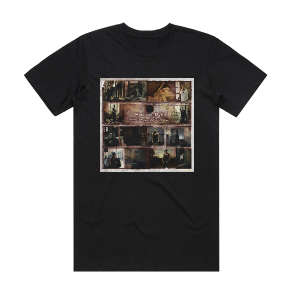 Paul van Dyk Hands On In Between 2 Album Cover T-Shirt Black