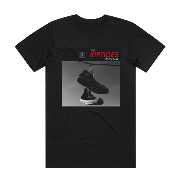 The Riptides Hang Out Album Cover T-Shirt Black