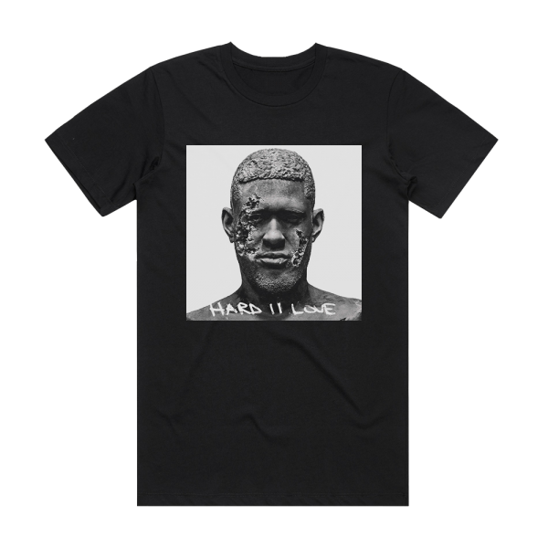 Usher Hard Ii Love Album Cover T-Shirt Black