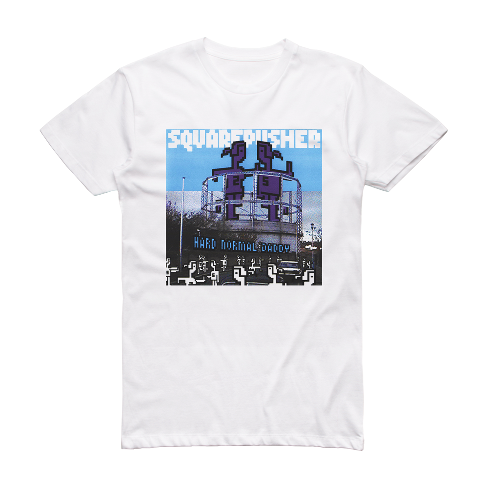 Squarepusher Hard Normal Daddy Album Cover T-Shirt White – ALBUM COVER ...