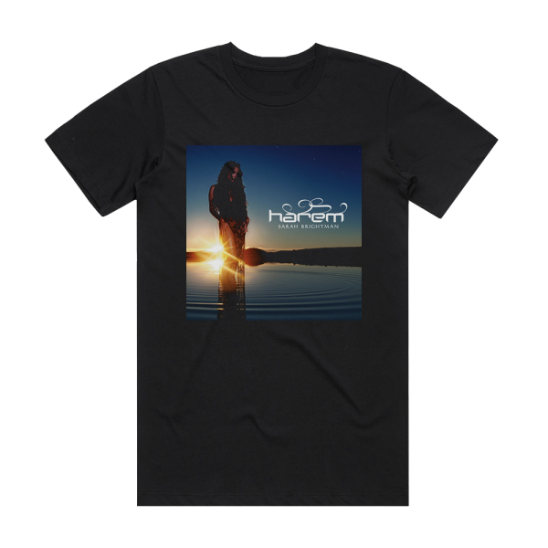 Sarah Brightman Harem Album Cover T-Shirt Black