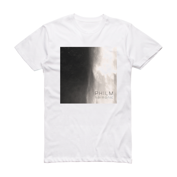 Philm Harmonic Album Cover T-Shirt White