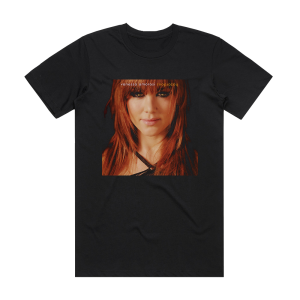 Vanessa Amorosi Hazardous Album Cover T-Shirt Black