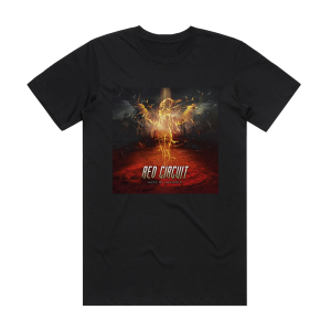 Red Circuit Haze Of Nemesis Album Cover T-Shirt Black