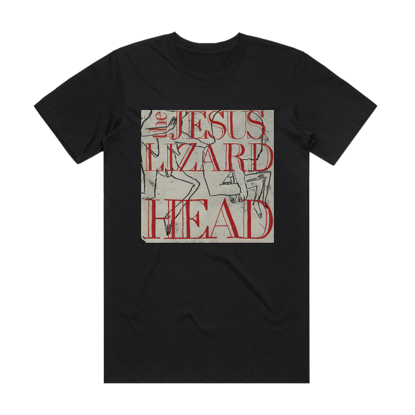 The Jesus Lizard Head Album Cover T-Shirt Black