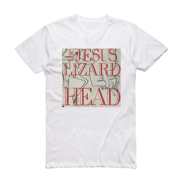 The Jesus Lizard Head Album Cover T-Shirt White