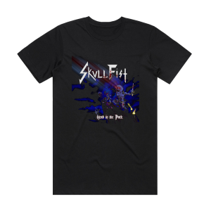 Skull Fist Head F The Pack Album Cover T-Shirt Black