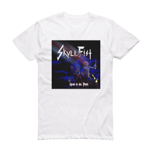 Skull Fist Head F The Pack Album Cover T-Shirt White