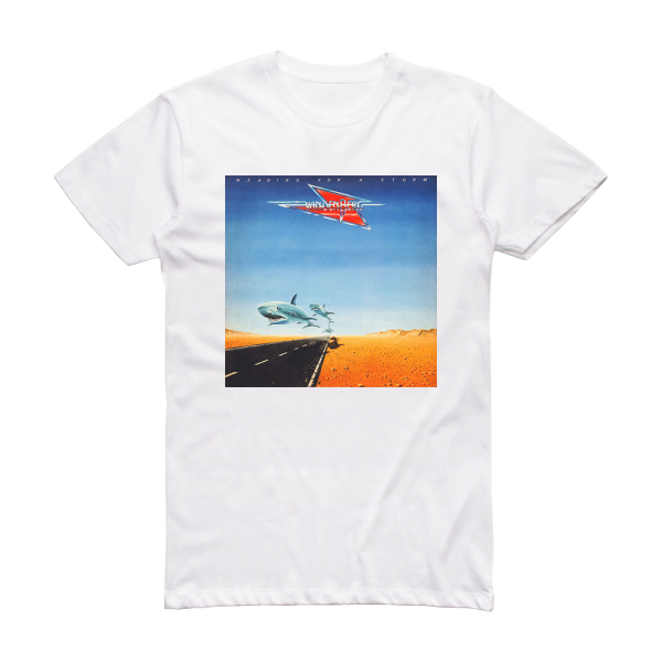 Vandenberg Heading For A Storm Album Cover T-Shirt White