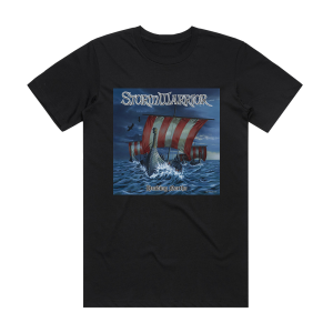 StormWarrior Heading Northe Album Cover T-Shirt Black
