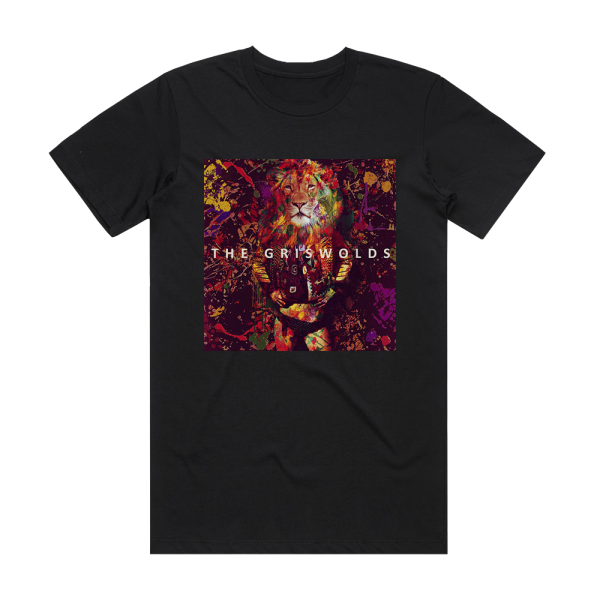 The Griswolds Heart Of A Lion Album Cover T-Shirt Black