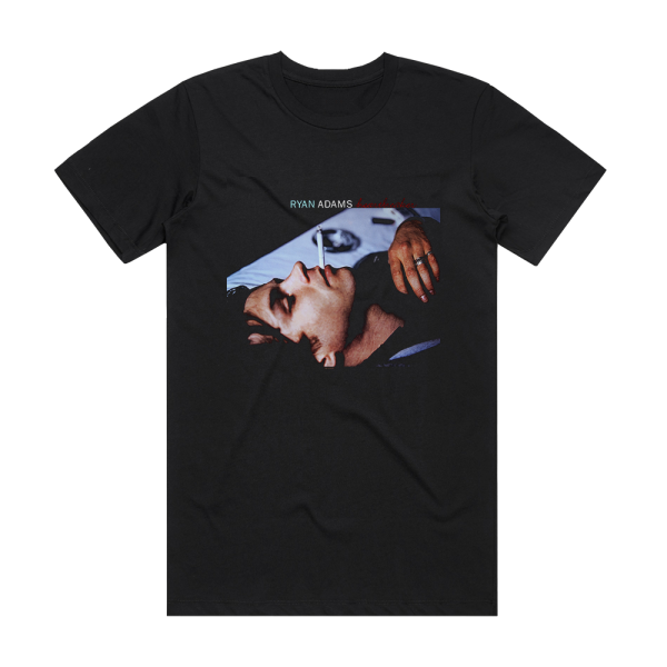 Ryan Adams Heartbreaker Album Cover T-Shirt Black