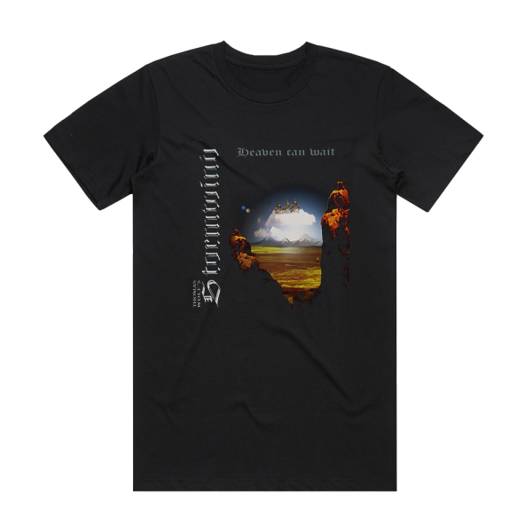 Sandra Heaven Can Wait Album Cover T-Shirt Black