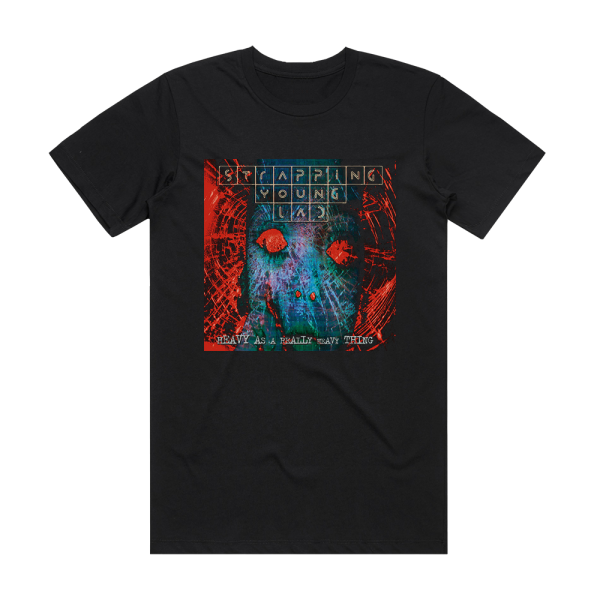 Strapping Young Lad Heavy As A Really Heavy Thing Album Cover T-Shirt Black