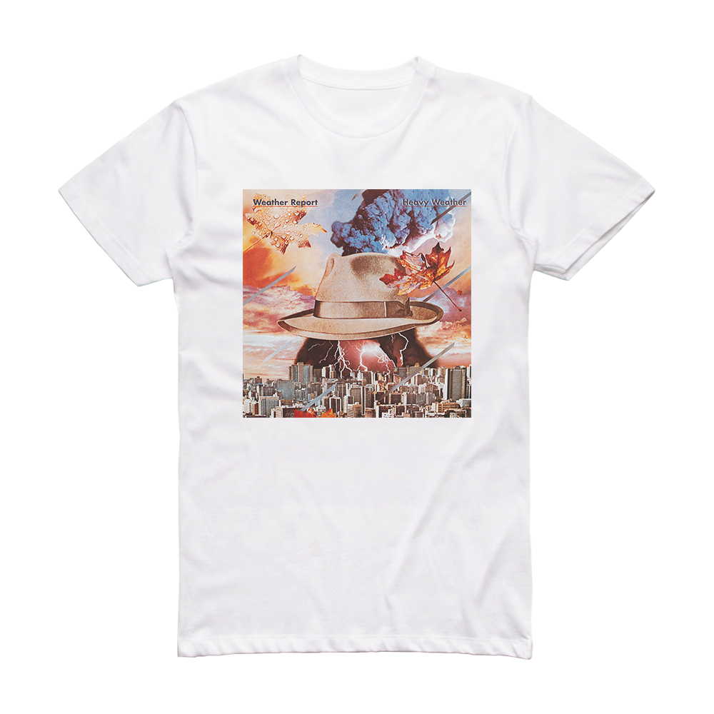 Weather Report Heavy Weather Album Cover T-Shirt White – ALBUM COVER T ...