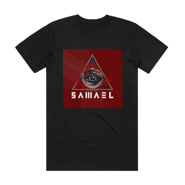 Samael Hegemony Album Cover T-Shirt Black