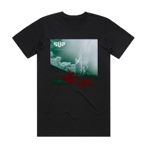 S U P Hegemony Album Cover T-Shirt Black