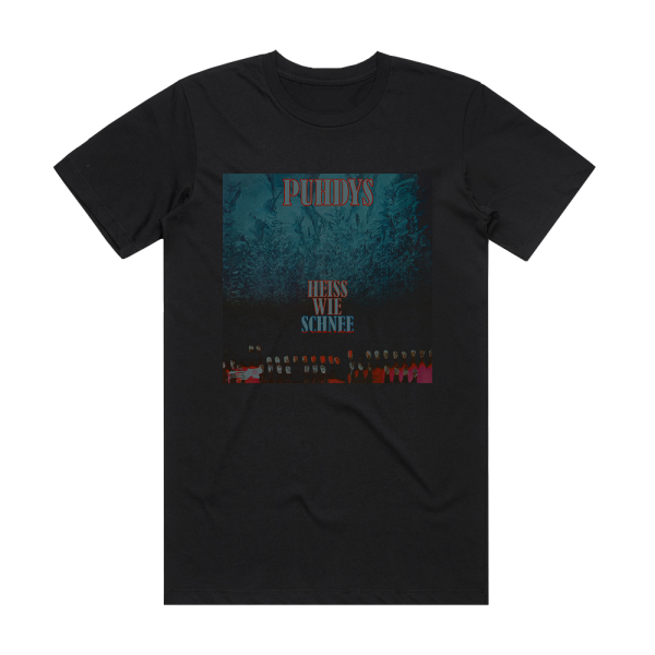 Puhdys Hei Wie Schnee Album Cover T-Shirt Black