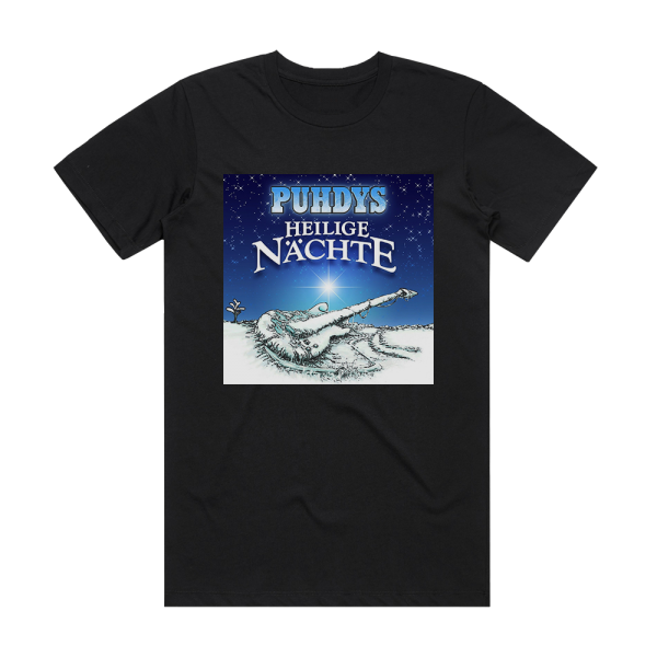 Puhdys Heilige Nchte Album Cover T-Shirt Black