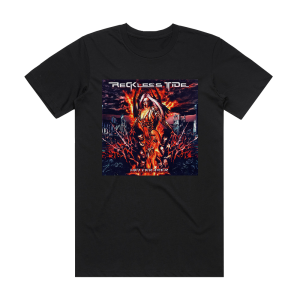 Reckless Tide Helleraser Album Cover T-Shirt Black