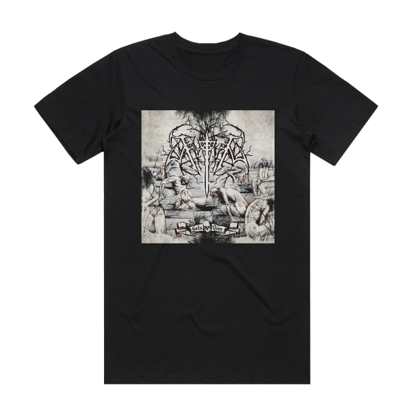 Thyrfing Hels Vite Album Cover T-Shirt Black