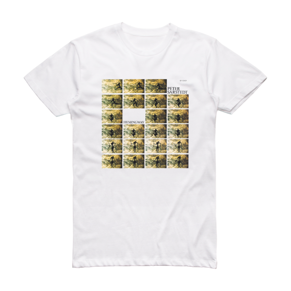 Peter Sarstedt Hemingway Album Cover T-Shirt White