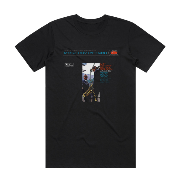 The Jazztet Here And Now Album Cover T-Shirt Black