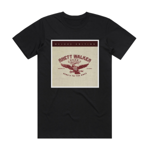 Rhett Walker Band Heres To The Ones 2 Album Cover T-Shirt Black