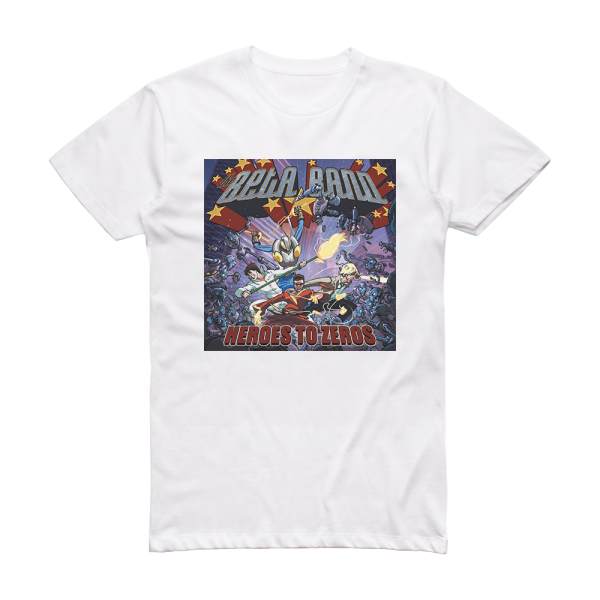 The Beta Band Heroes To Zeros Album Cover T-Shirt White