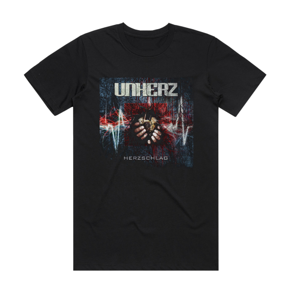 Unherz Herzschlag Album Cover T-Shirt Black