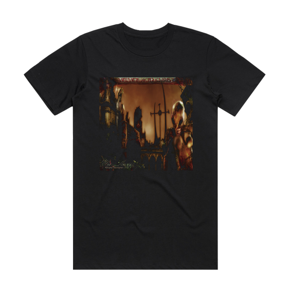 Velvet Acid Christ Hex Angel Utopiadystopia Album Cover T-Shirt Black