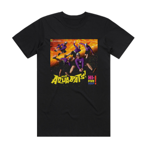 The Aquabats Hi Five Soup Album Cover T-Shirt Black