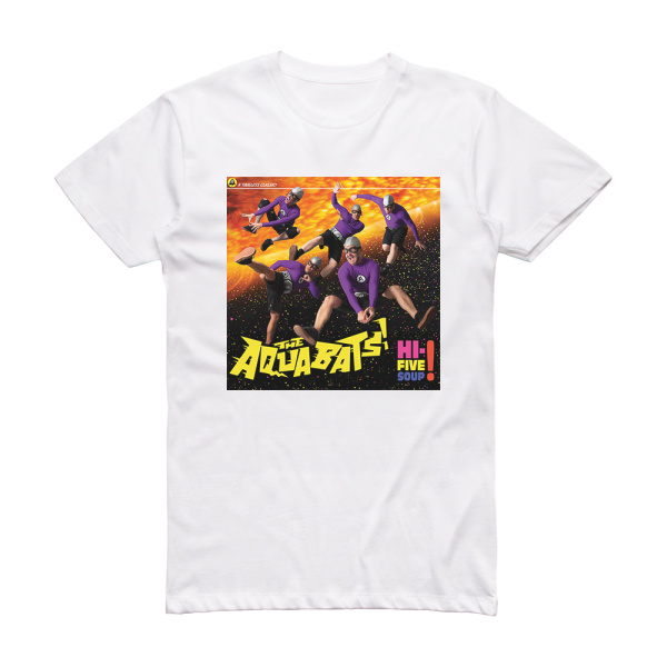 The Aquabats Hi Five Soup Album Cover T-Shirt White