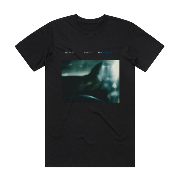 Prefuse 73 Hideyaface Album Cover T-Shirt Black