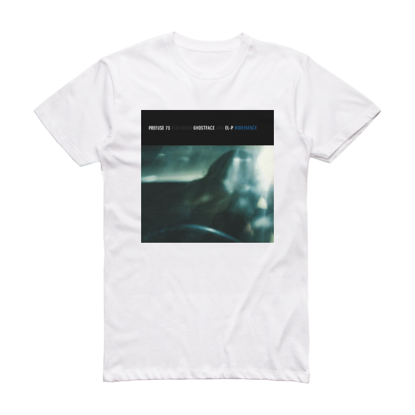 Prefuse 73 Hideyaface Album Cover T-Shirt White