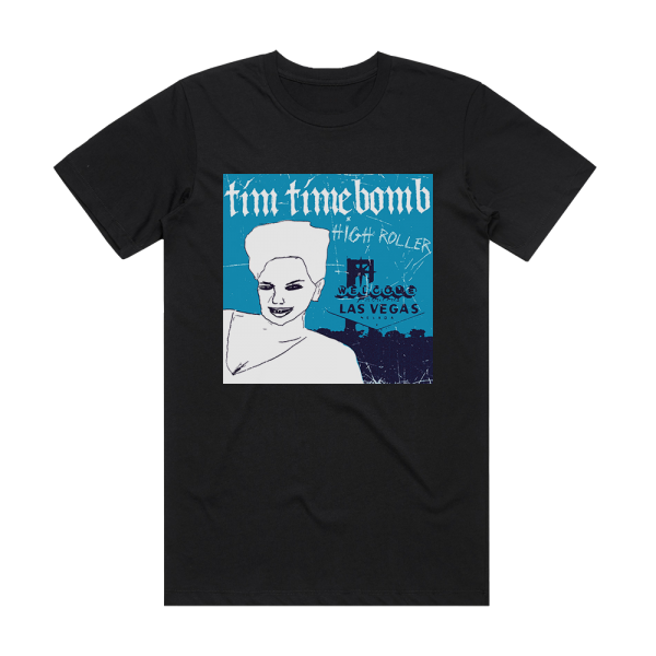 Tim Timebomb High Roller Baby Album Cover T-Shirt Black