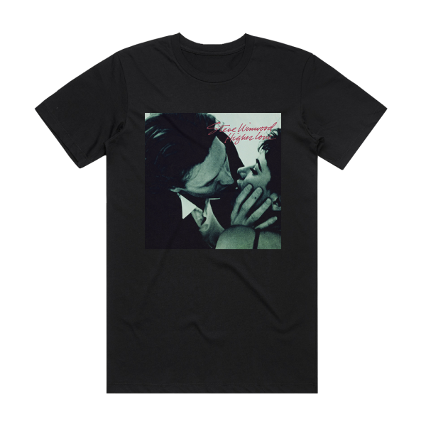 Steve Winwood Higher Love Album Cover T-Shirt Black