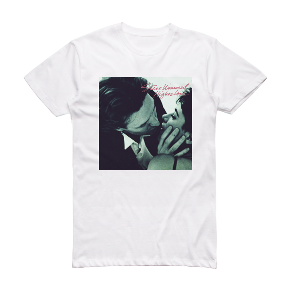 Steve Winwood Higher Love Album Cover T-Shirt White