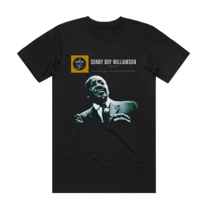 Sonny Boy Williamson His Best Album Cover T-Shirt Black