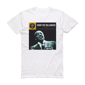 Sonny Boy Williamson His Best Album Cover T-Shirt White