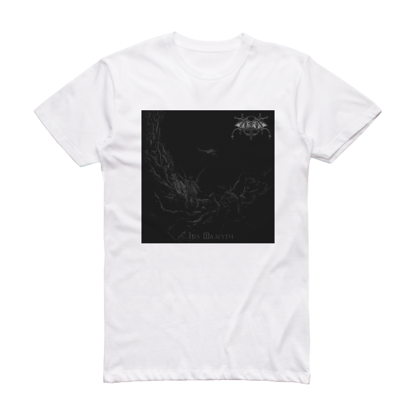 Svartsyn His Majesty Album Cover T-Shirt White