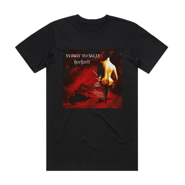 Subway to Sally Hochzeit 2 Album Cover T-Shirt Black