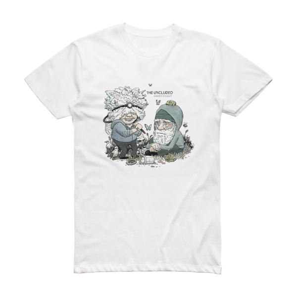 The Uncluded Hokey Fright Album Cover T-Shirt White