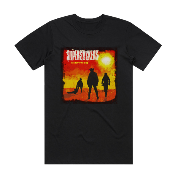 Supersuckers Holdin The Bag Album Cover T-Shirt Black