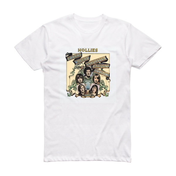 The Hollies Hollies Album Cover T-Shirt White