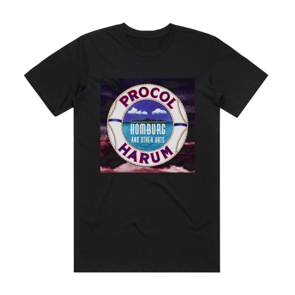 Procol Harum Homburg And Other Hats Album Cover T-Shirt Black