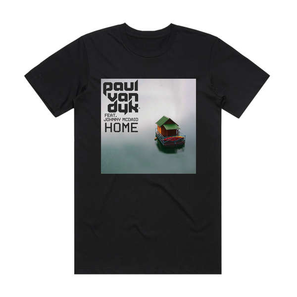 Paul van Dyk Home 1 Album Cover T-Shirt Black