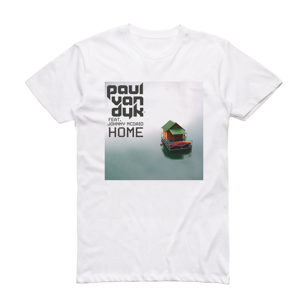Paul van Dyk Home 1 Album Cover T-Shirt White