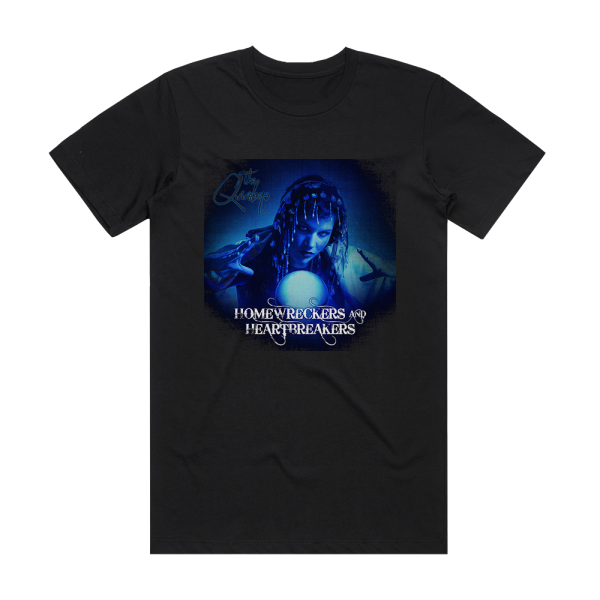 The Quireboys Homewreckers And Heartbreakers Album Cover T-Shirt Black